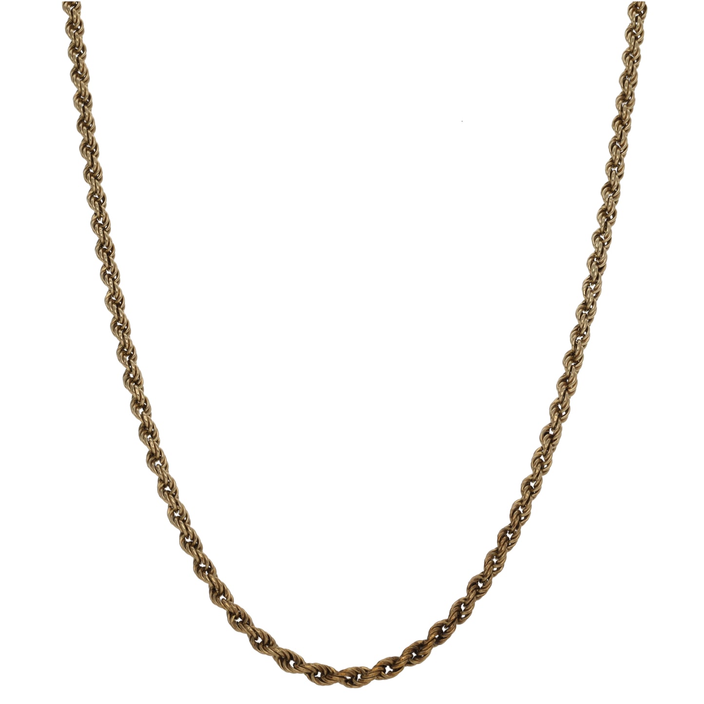 9ct Gold Rope Chain 18"