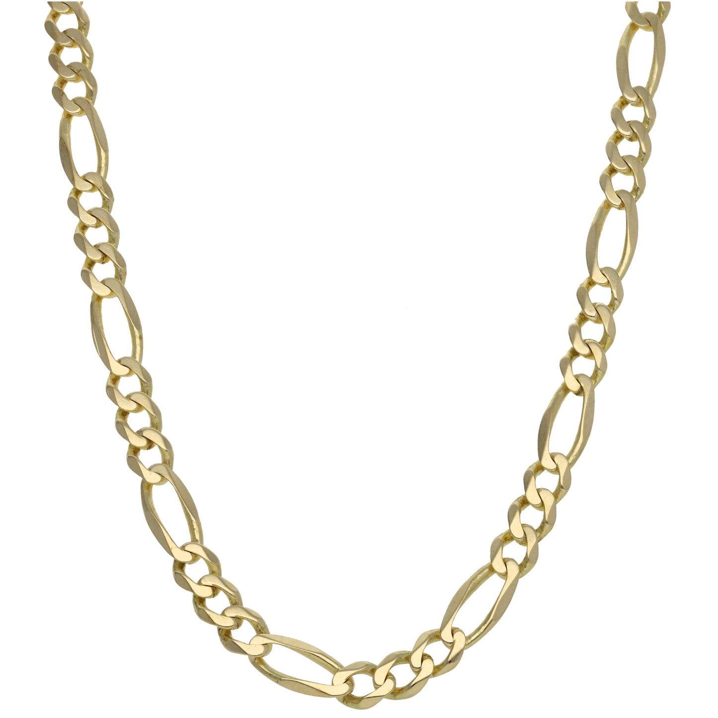 9ct Gold Figaro Chain 19"