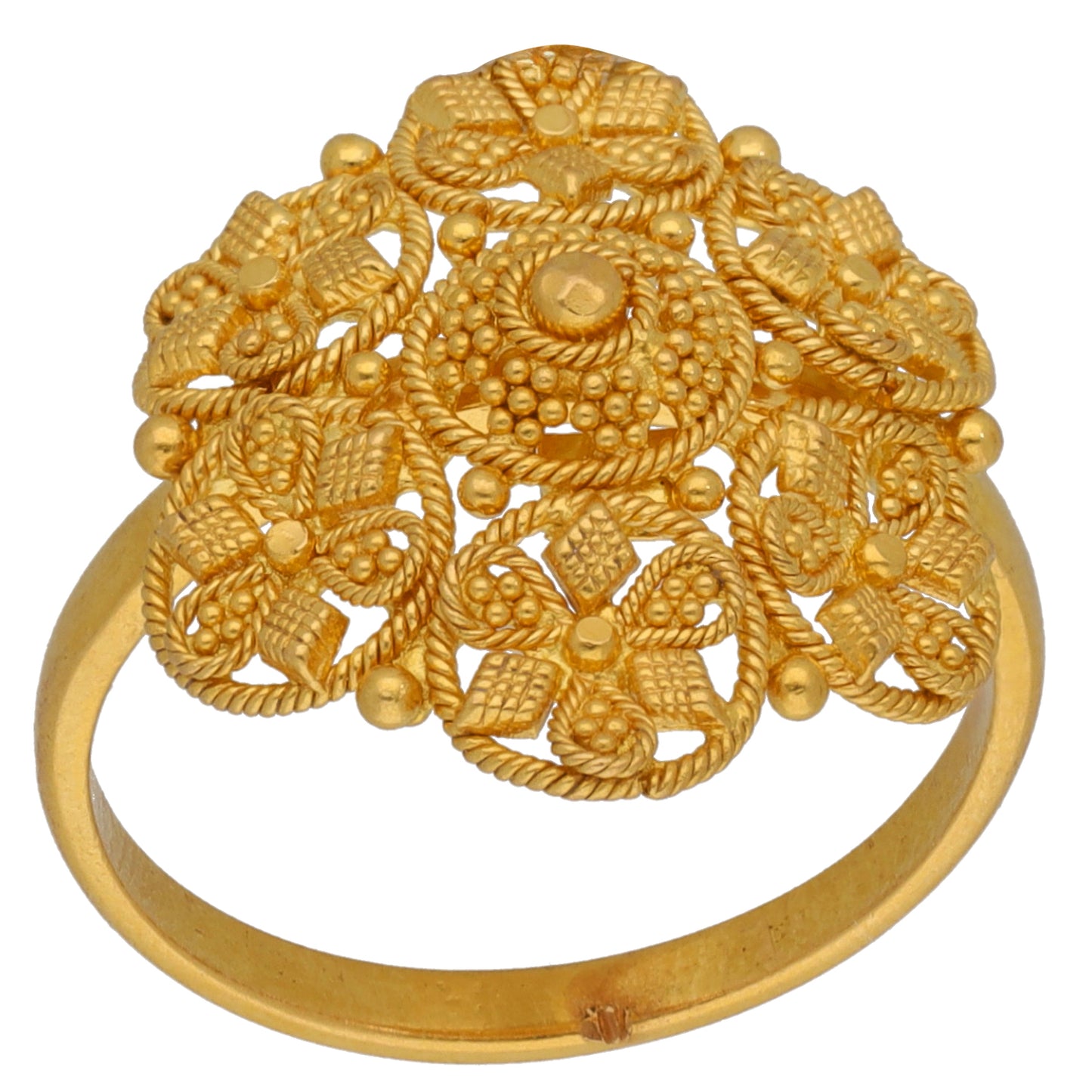 22ct Gold Alternative Ring Size P