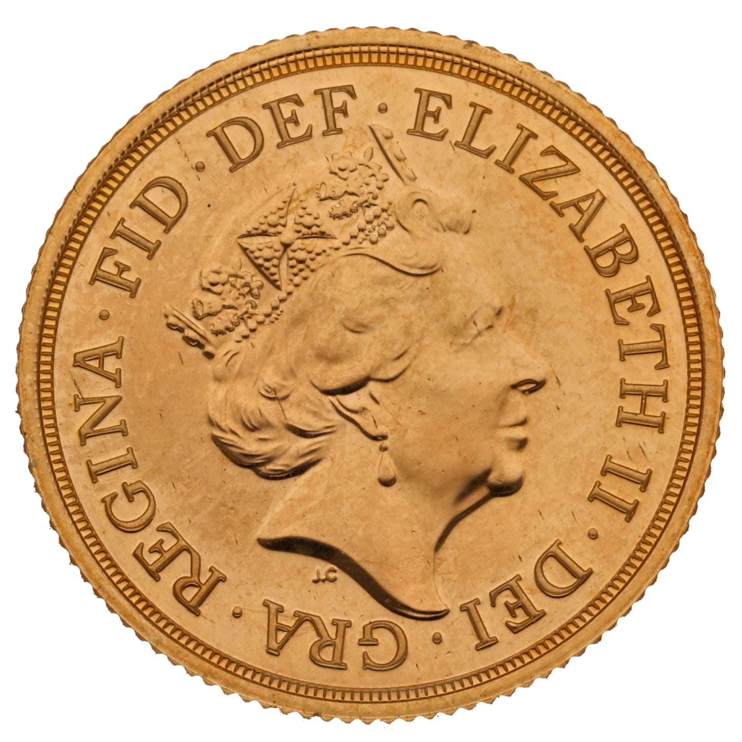 22ct Gold Queen Elizabeth II Full Sovereign Coin 2017