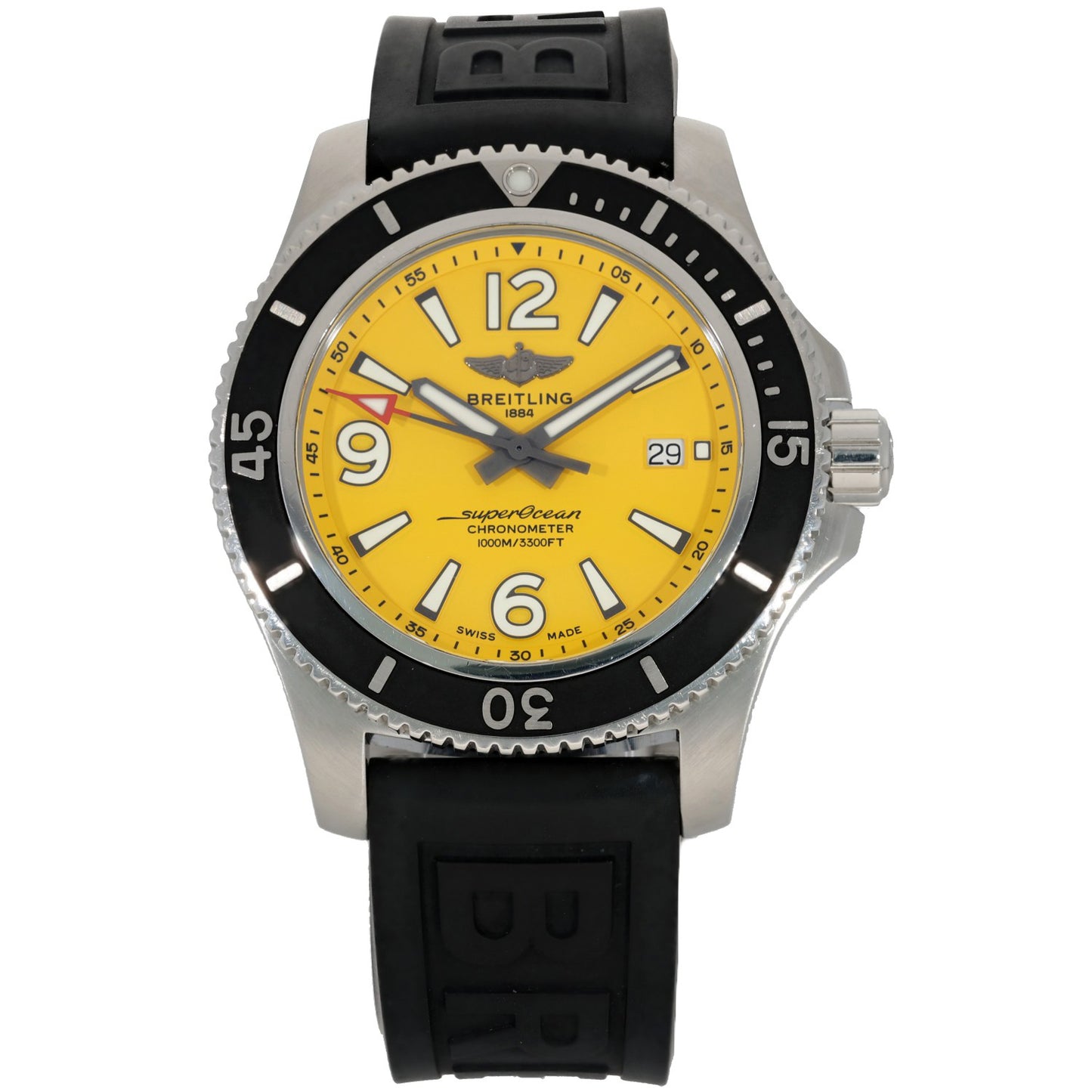 Breitling Superocean A17367 44mm Stainless Steel Watch