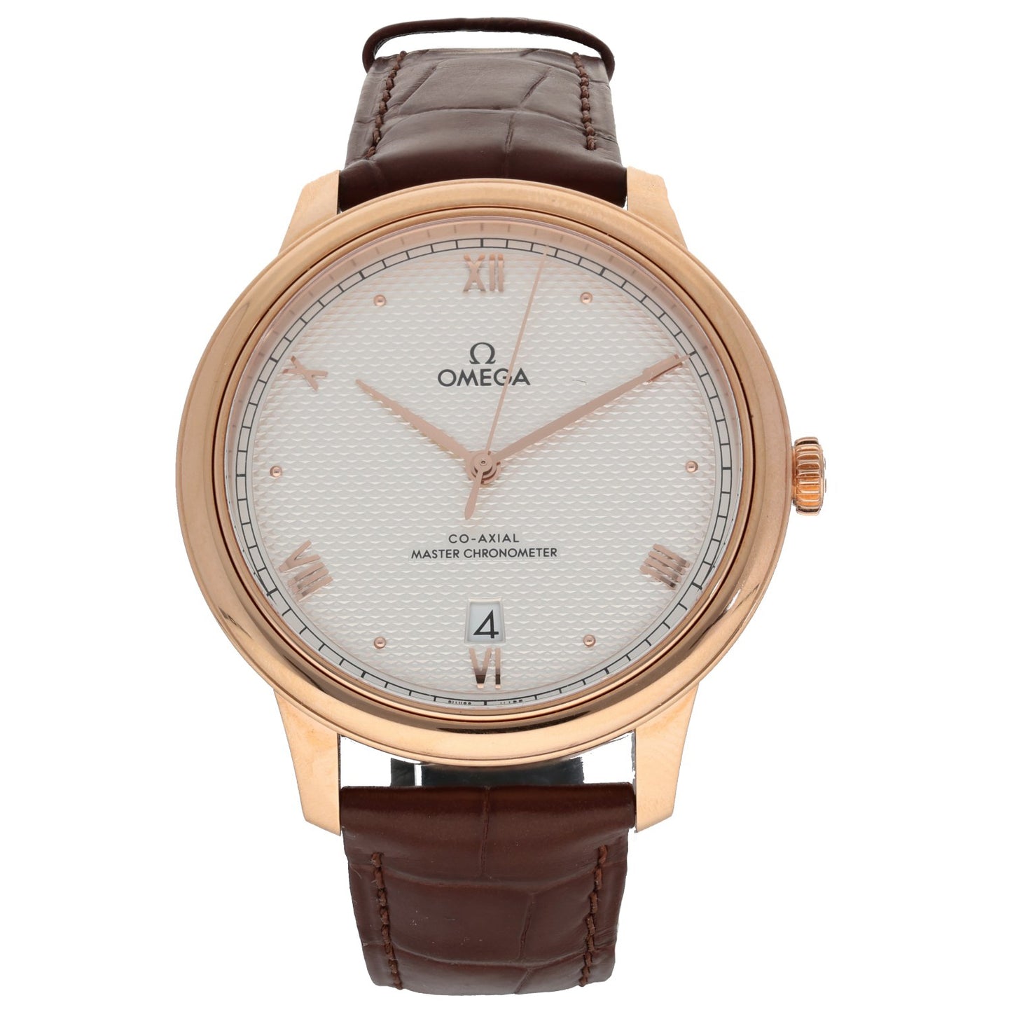 Omega De Ville Prestige 434.53.40.20.02.001 40mm Rose Gold Watch (Ex-Display)