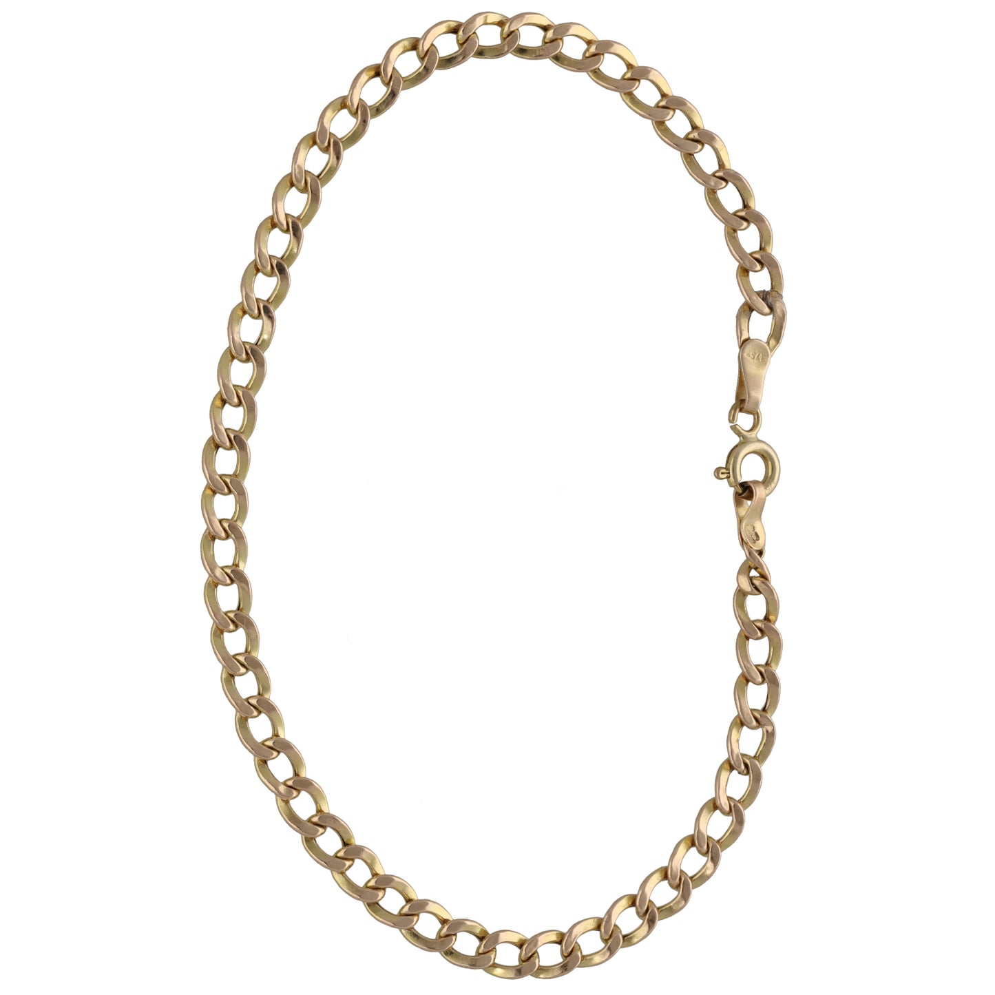 9ct Gold Curb Bracelet