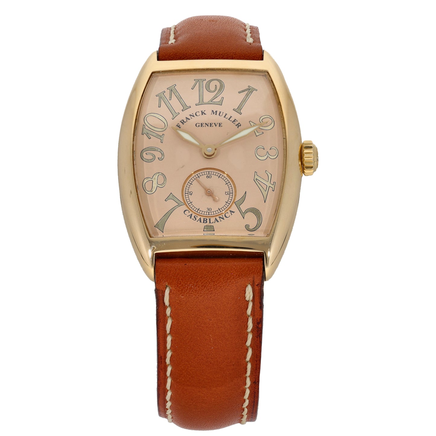Franck Muller Casablanca 7501 S6 28mm Gold Watch
