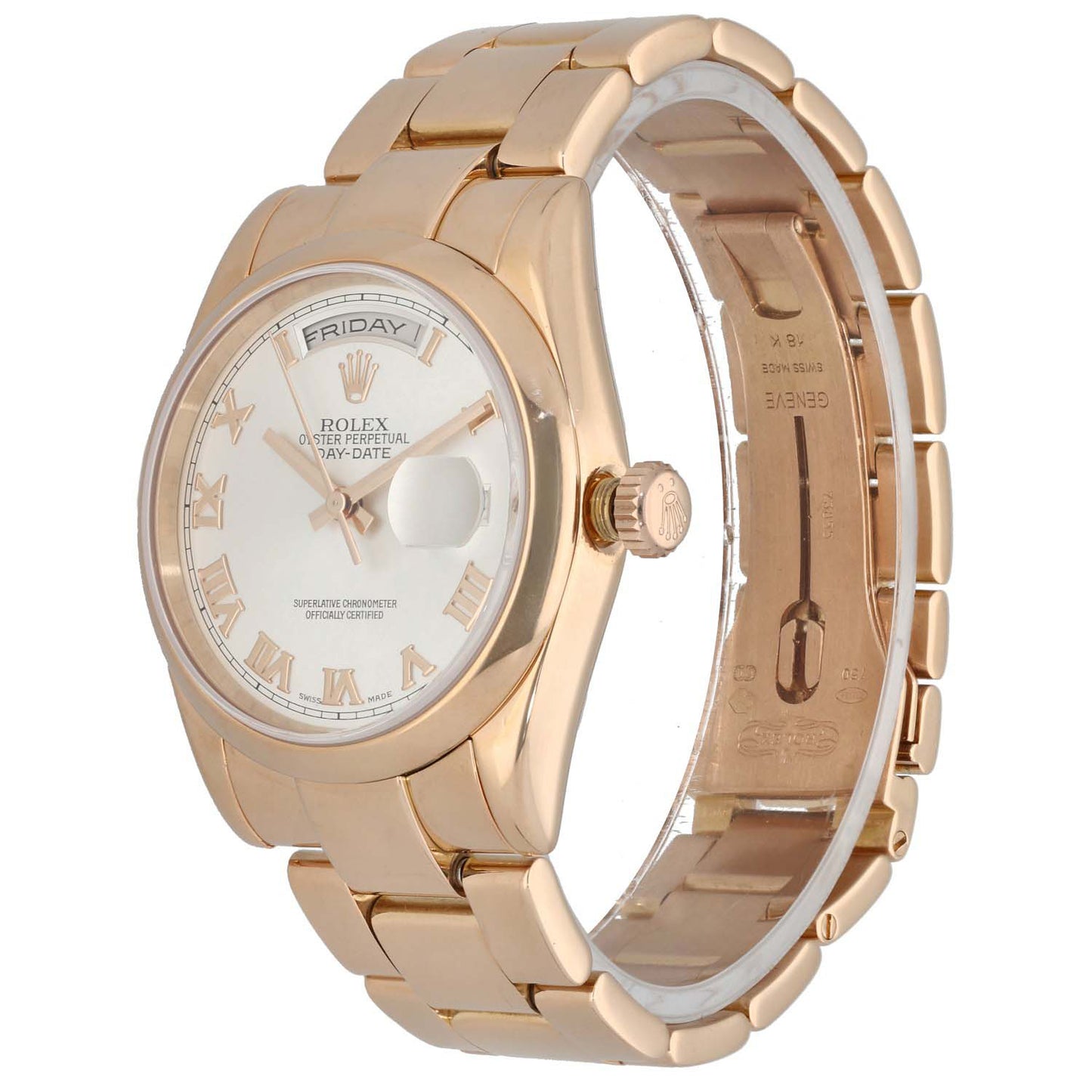 Rolex Day-Date 36 118205 36mm Rose Gold Watch