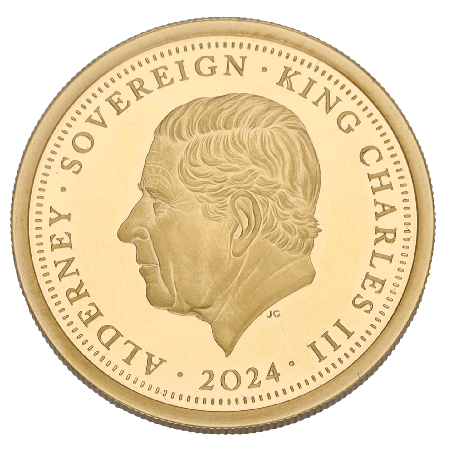 22ct Gold King Charles III Lest We Forget Full Sovereign Coin 2024