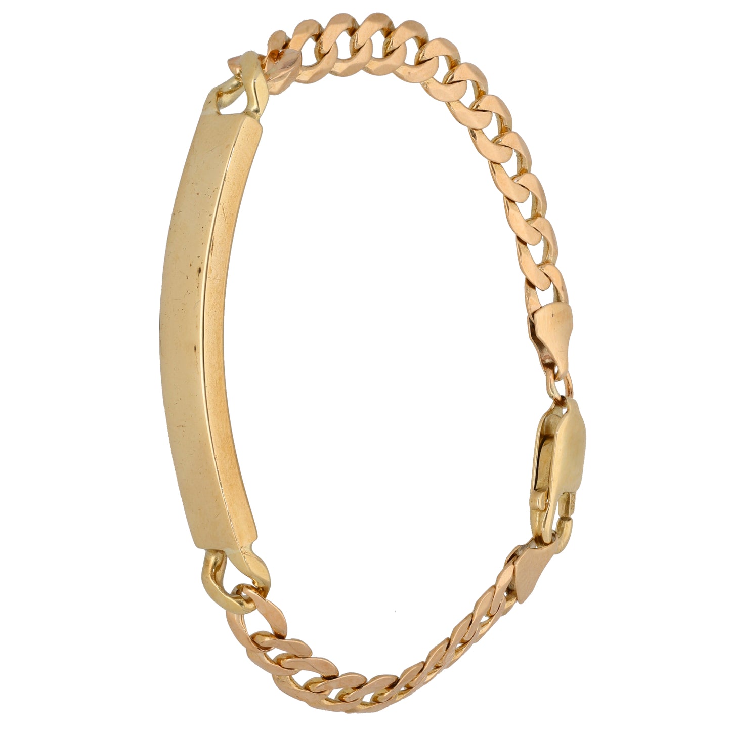 9ct Gold ID Bracelet