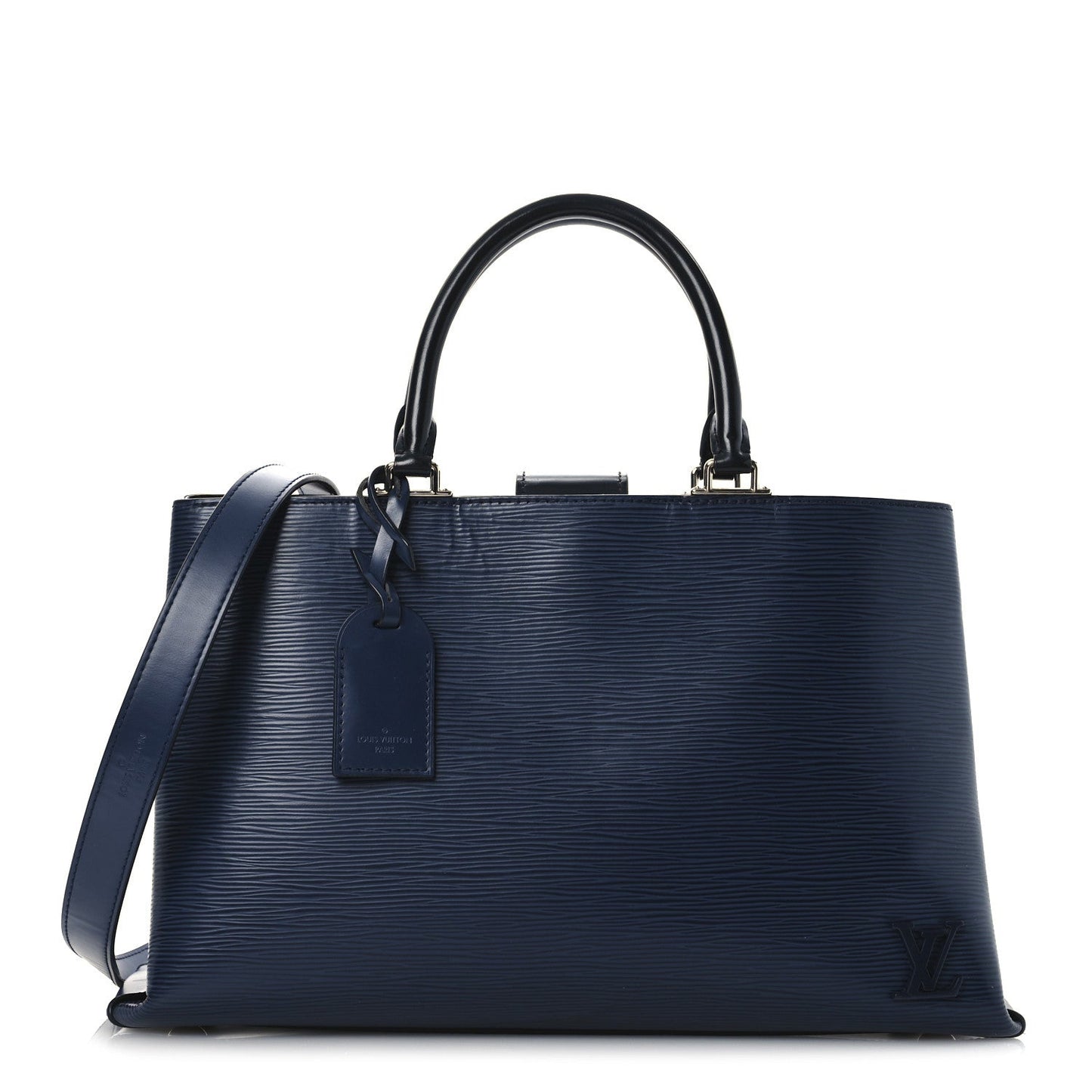 Louis Vuitton Kleber MM Epi Leather Bag - Blue