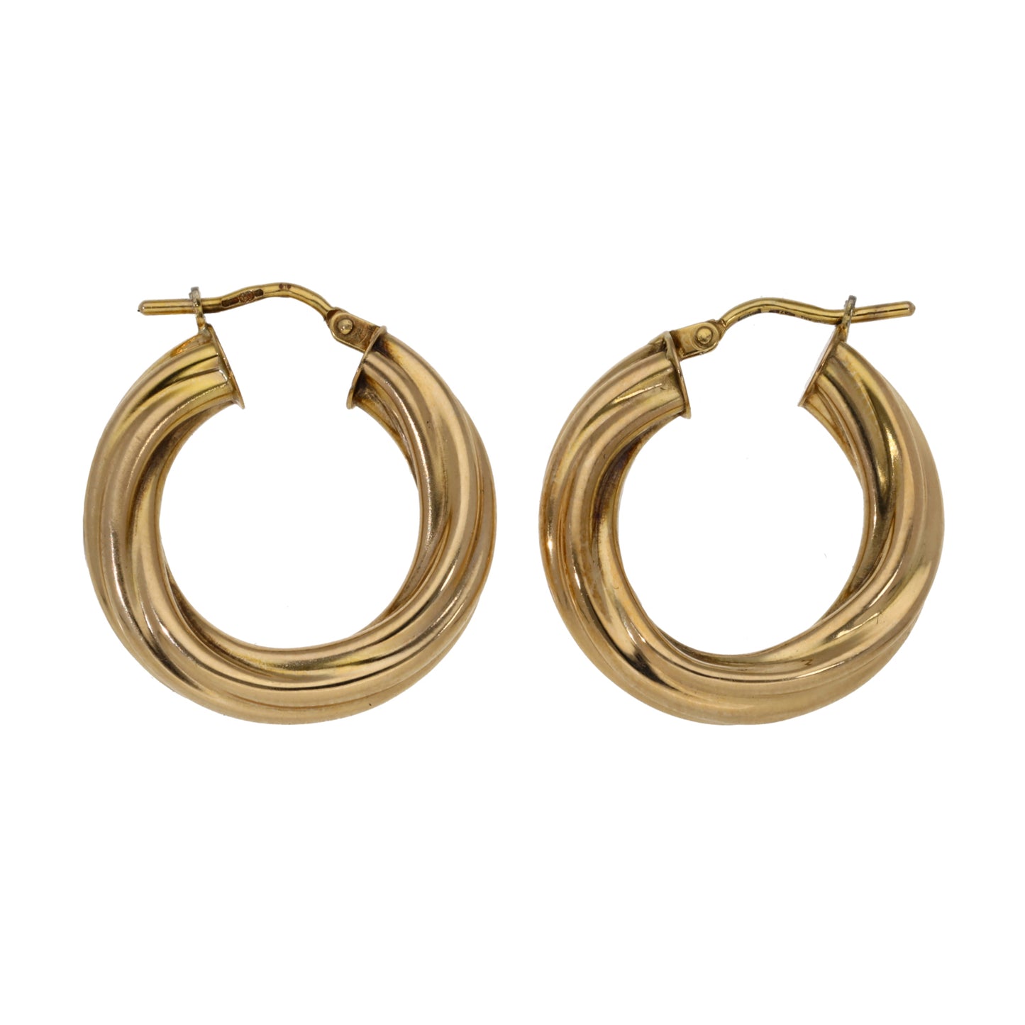 9ct Gold Hoop Earrings