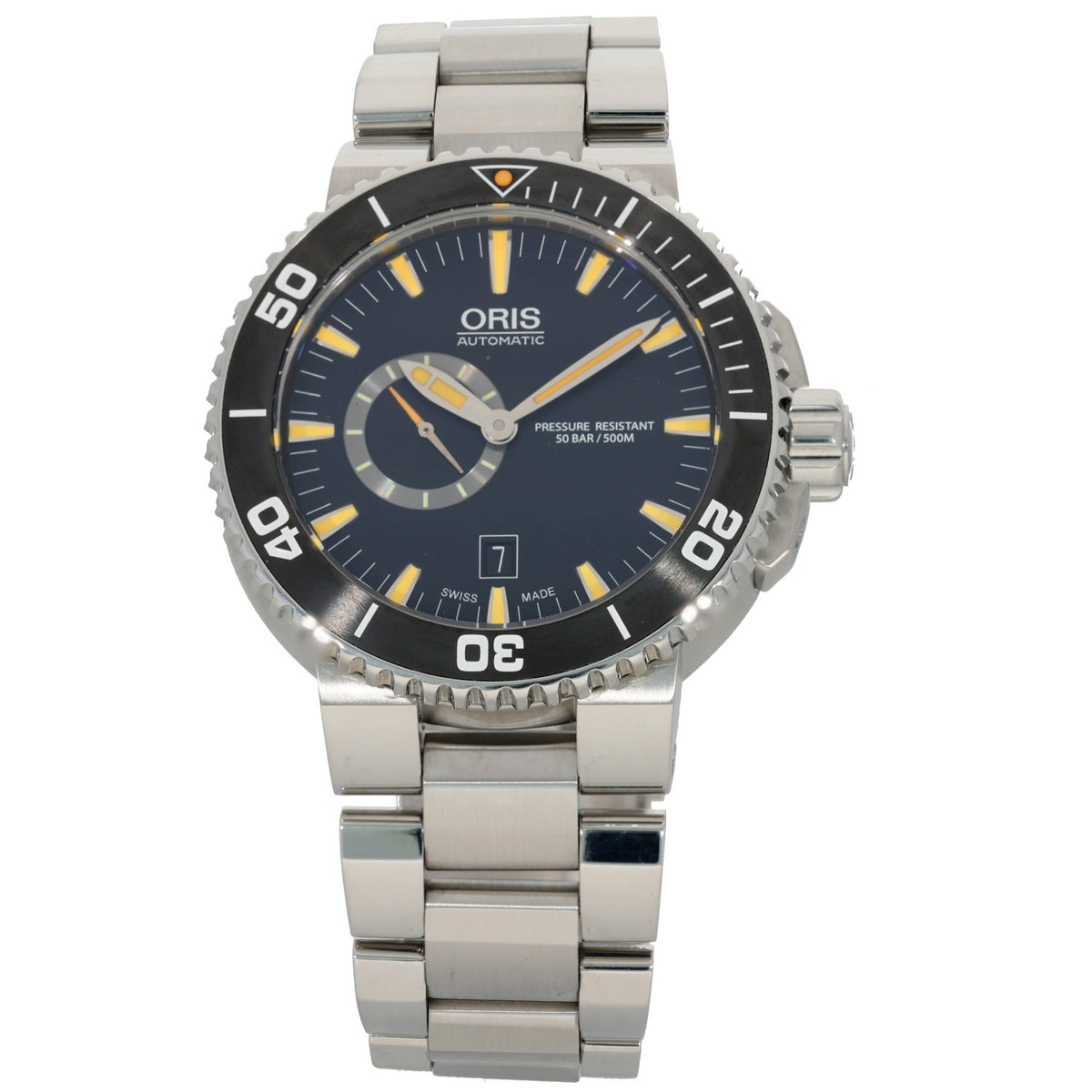 Oris Aquis 7673 46mm Stainless Steel Watch