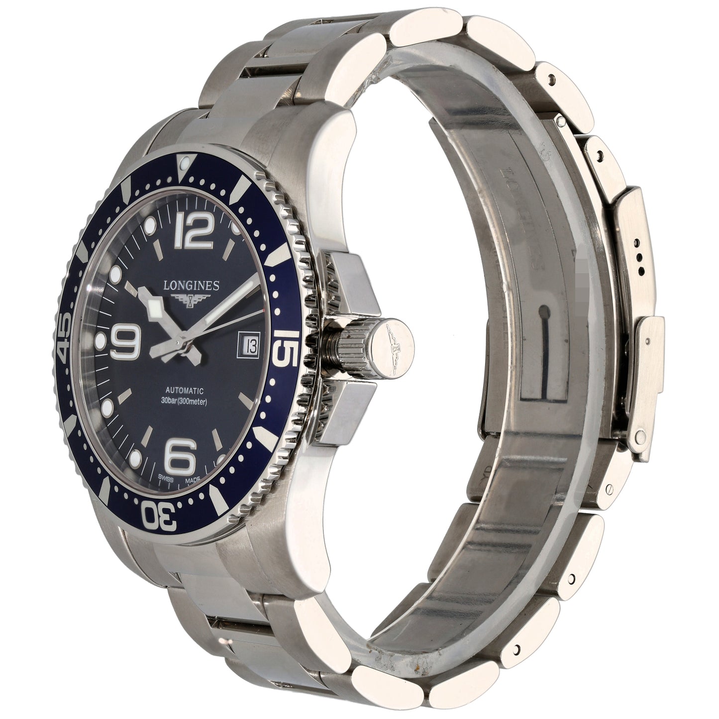 Longines Hydro Conquest L3.841.4 44mm Stainless Steel Watch