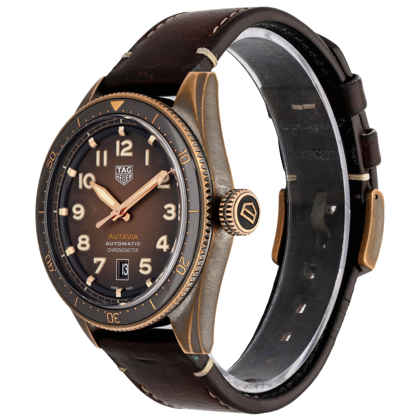 Tag Heuer Classic Autavia WBE5191 42mm Bronze Watch