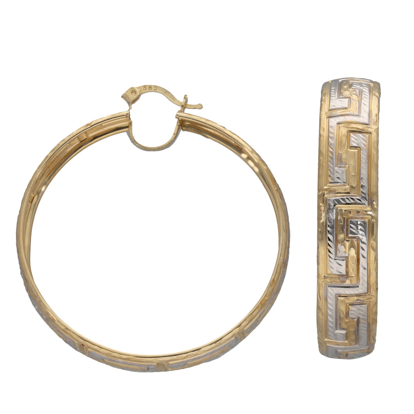 14ct Gold Hoop Earrings
