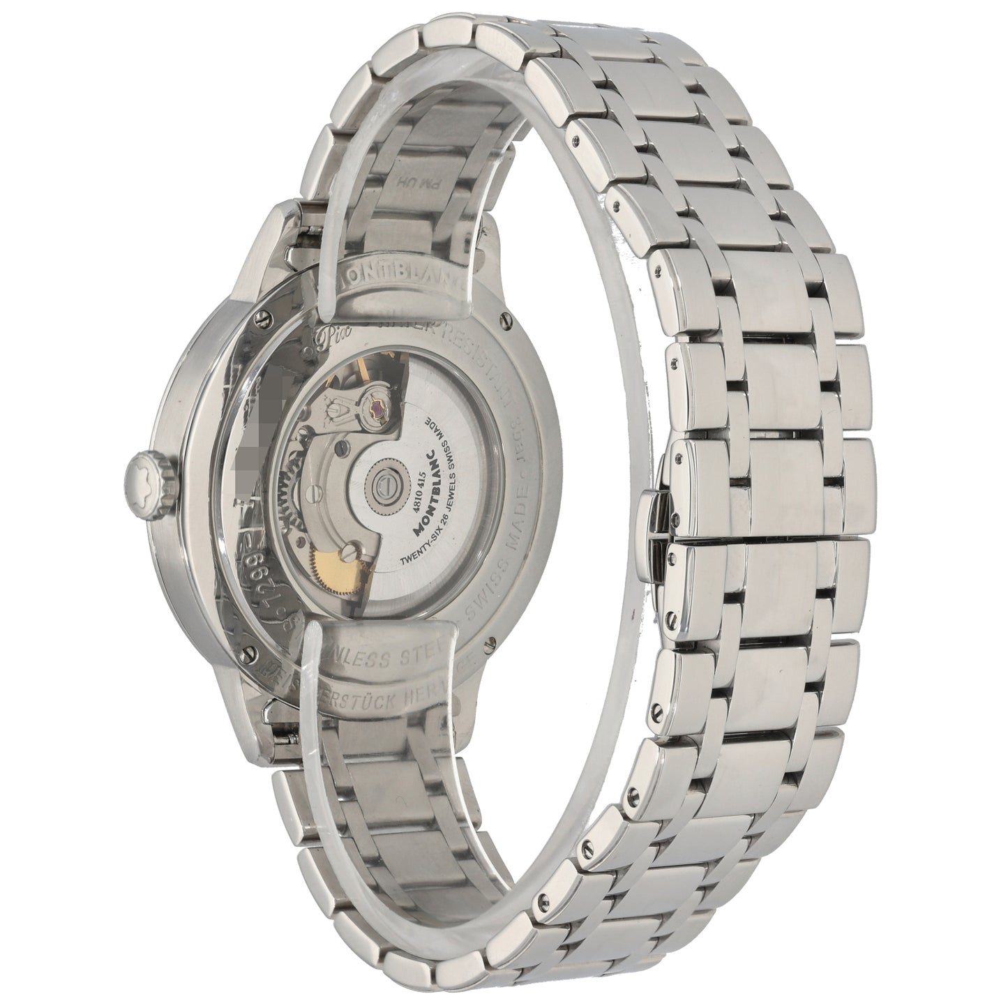 Montblanc Meisterstuck Heritage 7299 41mm Stainless Steel Watch