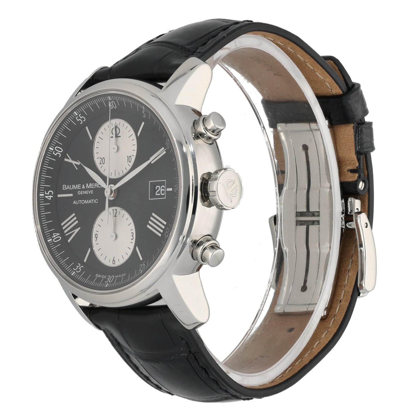 Baume Et Mercier Classima 65591 42mm Stainless Steel Watch