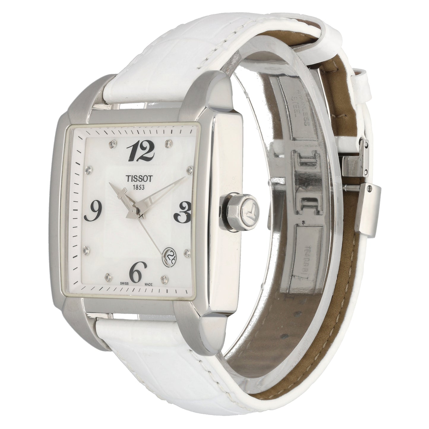 Tissot Quadrato T005510 A 37mm Stainless Steel Watch