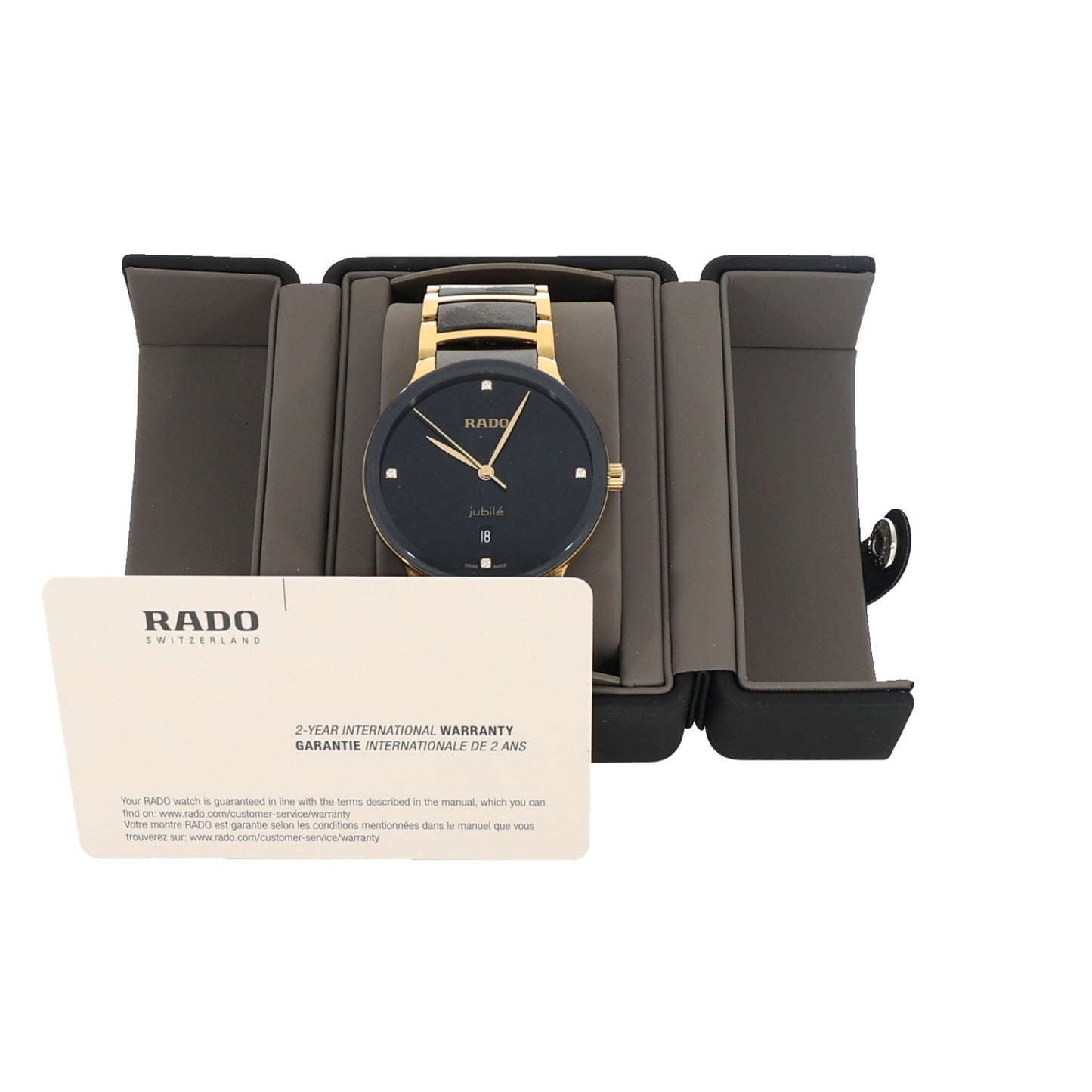 Rado Jubilee 01.073.6022.3.071 39mm Ceramic Watch