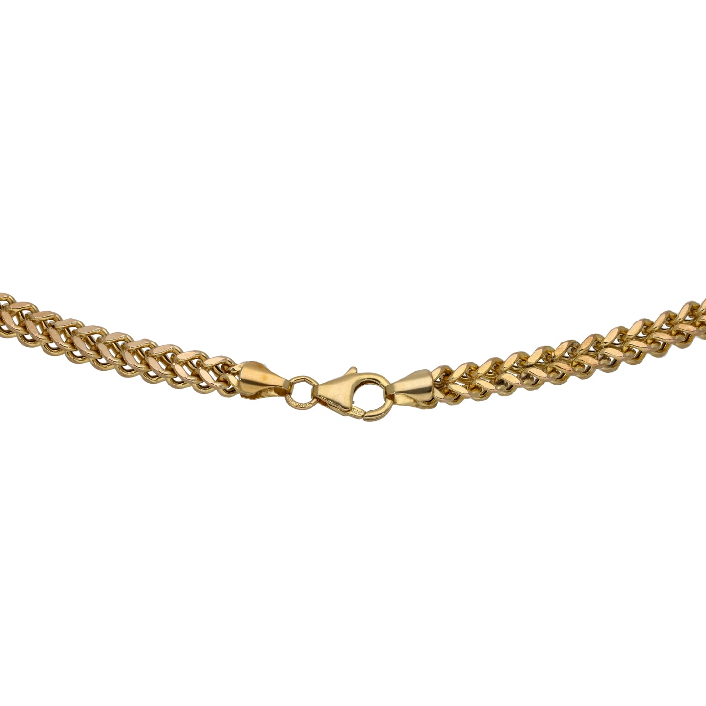 9ct Gold Foxtail Chain 28"