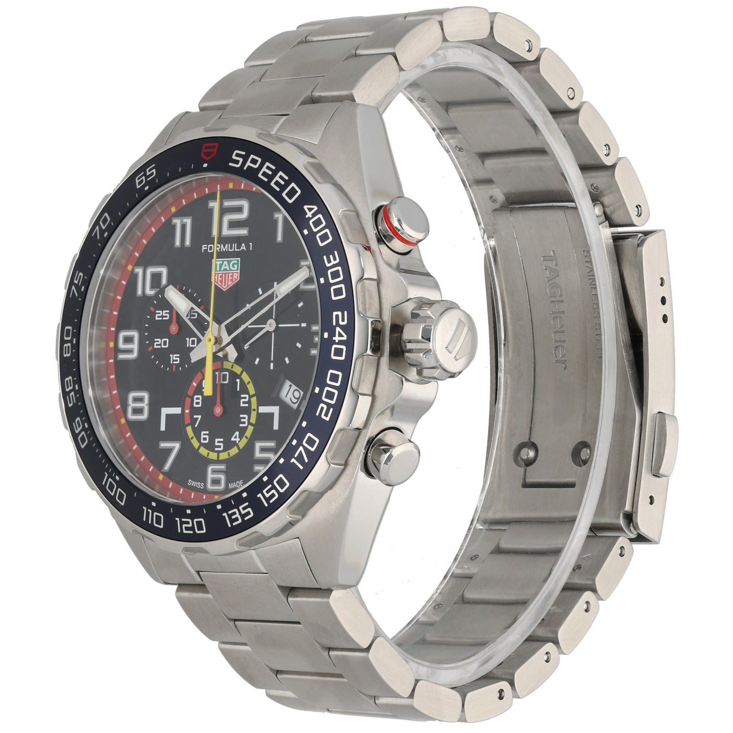 Tag Heuer Formula 1 Red Bull Racing CAZ101AL-0 43mm Stainless Steel Watch