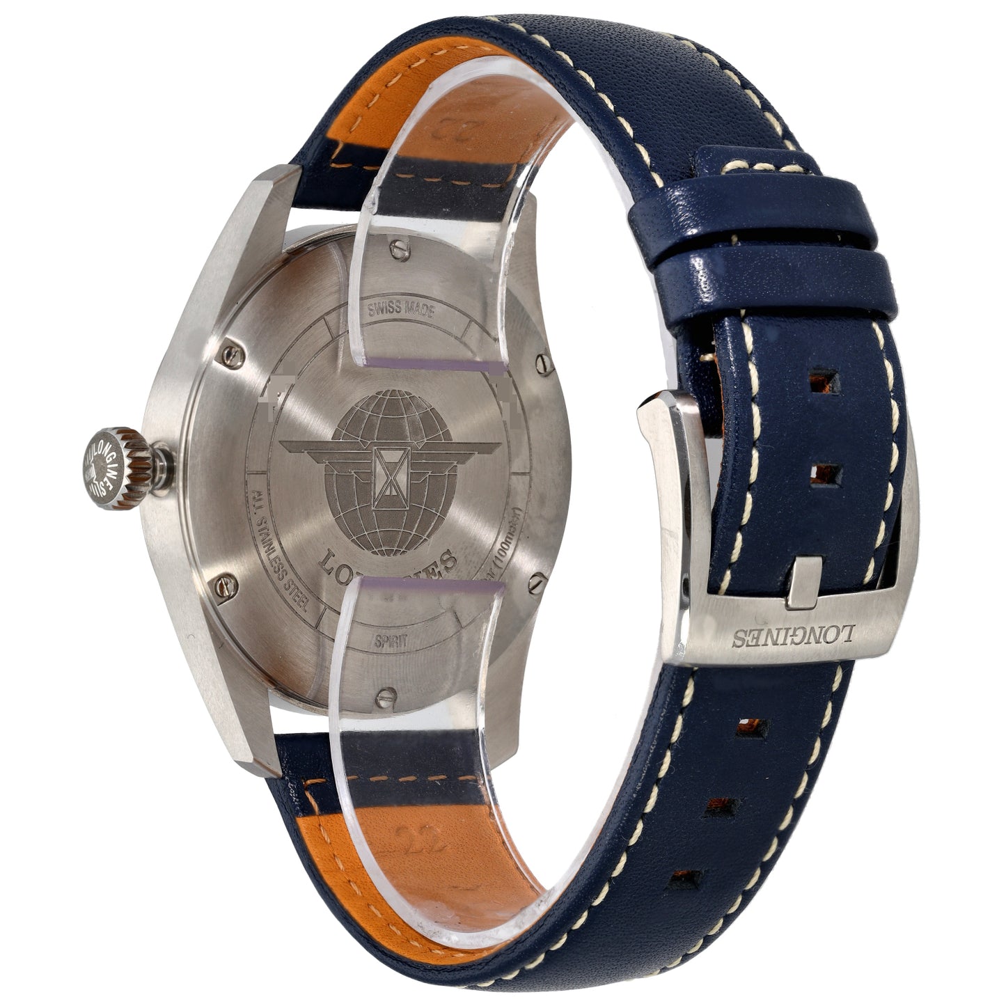 Longines Spirit L3.811.4 42mm Stainless Steel Watch