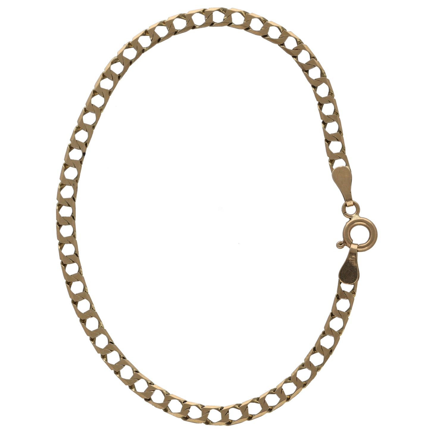 9ct Gold Curb Bracelet