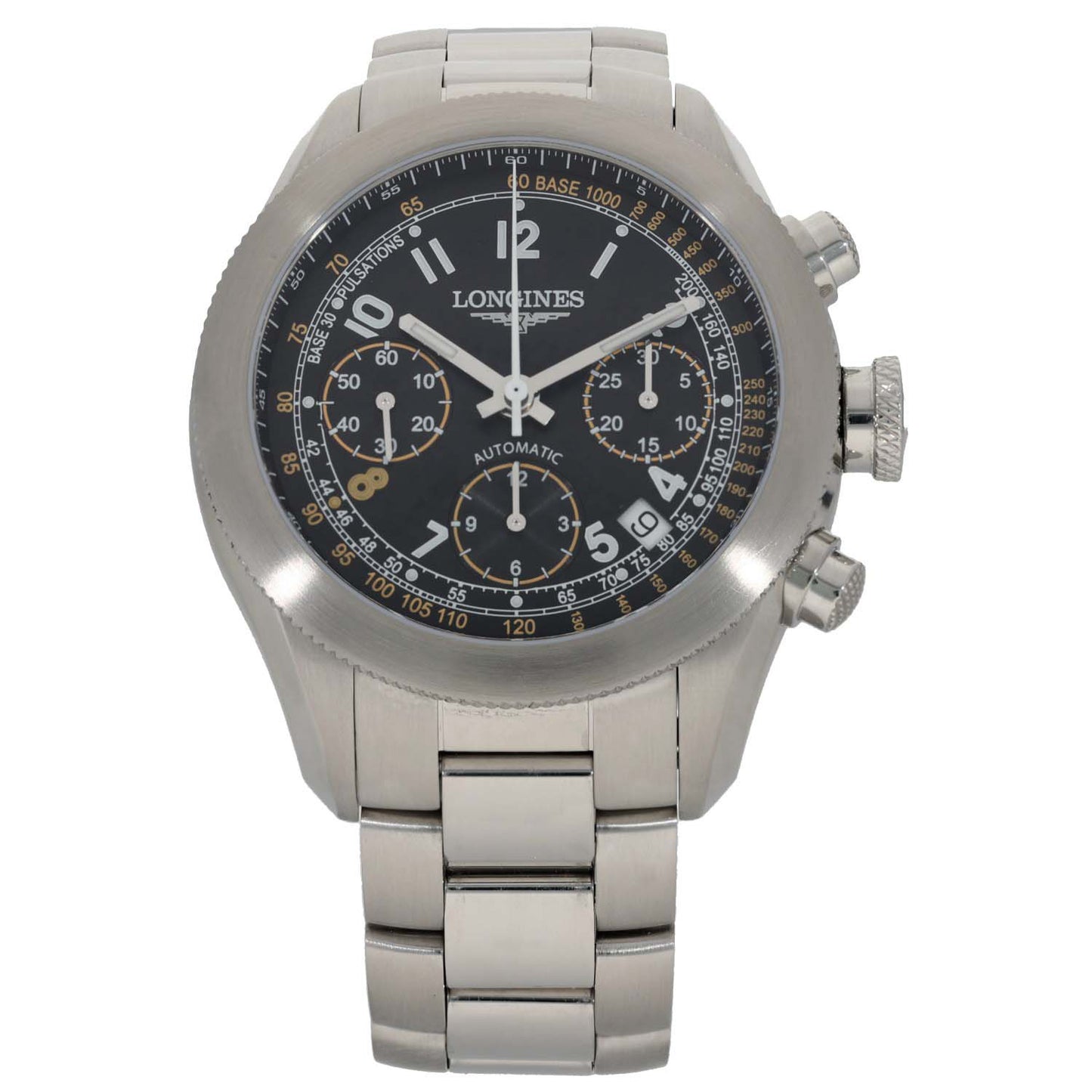 Longines GrandeVitesse L3.635.4 41mm Stainless Steel Watch