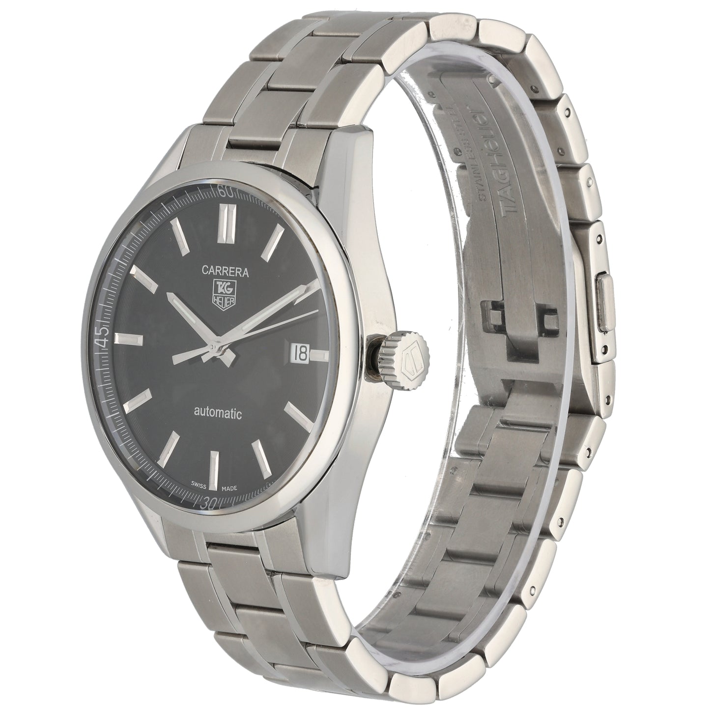 Tag Heuer Carrera WV211B 39mm Stainless Steel Watch