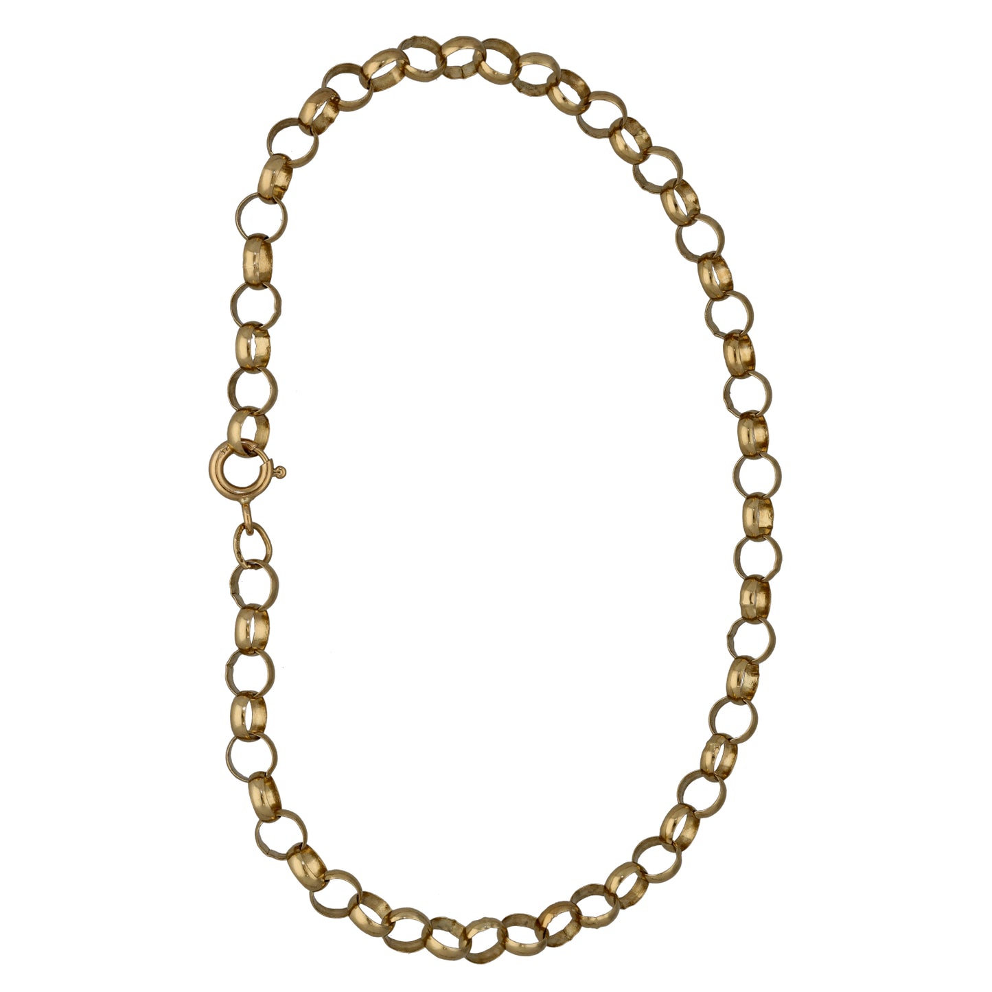 9ct Gold Belcher Bracelet