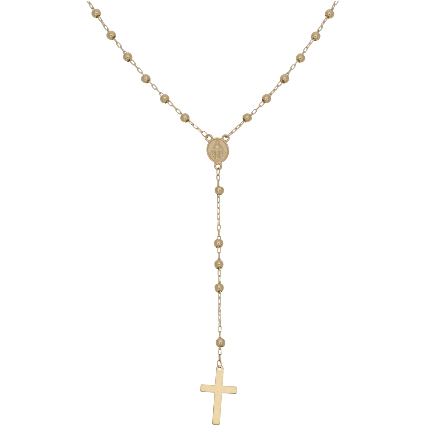 New 14ct Gold Rosary Chain 28"