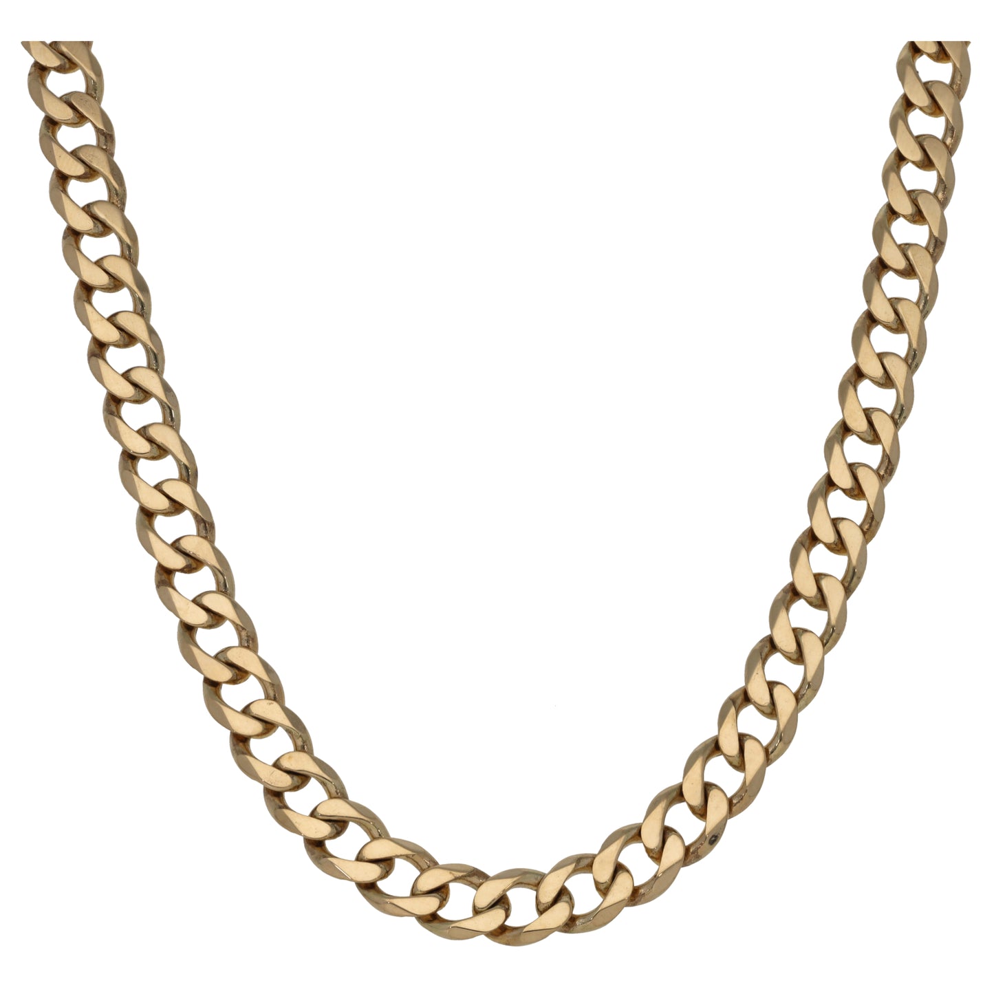 9ct Gold Curb Chain 24"