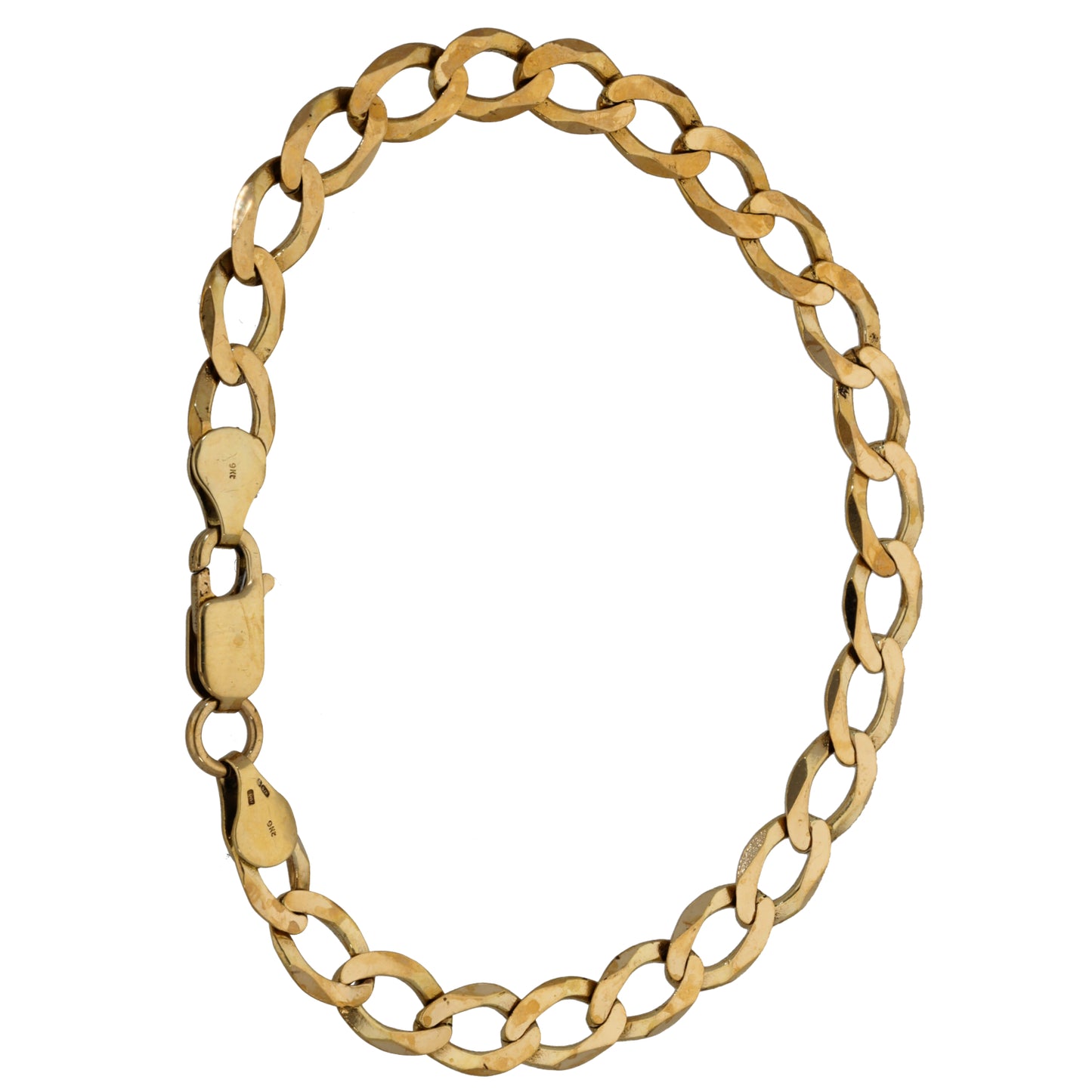 9ct Gold Curb Bracelet