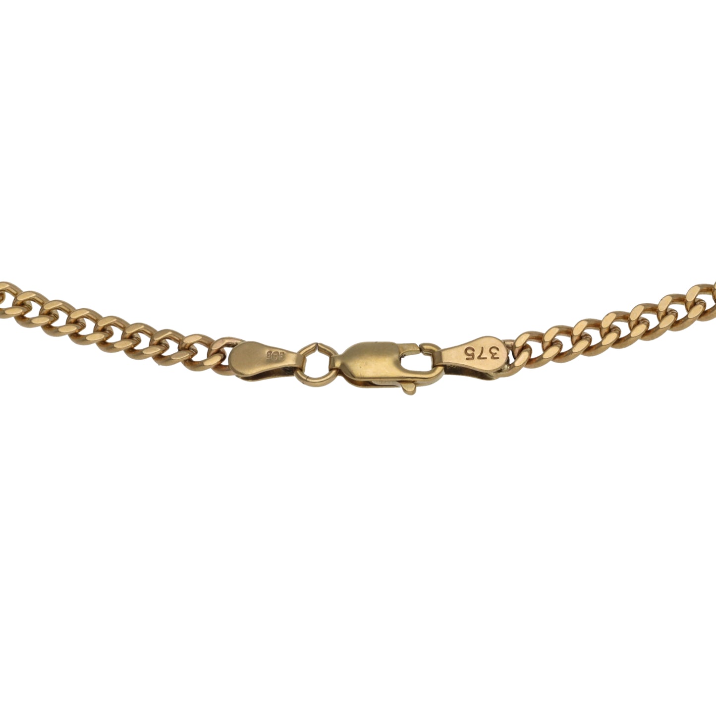 9ct Gold Curb Chain 24"