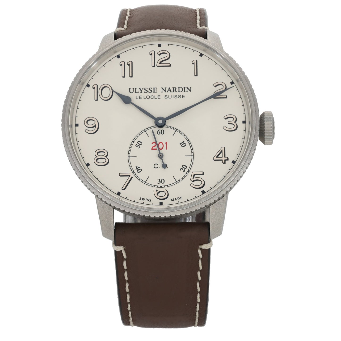 Ulysse Nardin Marine Torpilleur Military 1183320 44mm Stainless Steel Watch