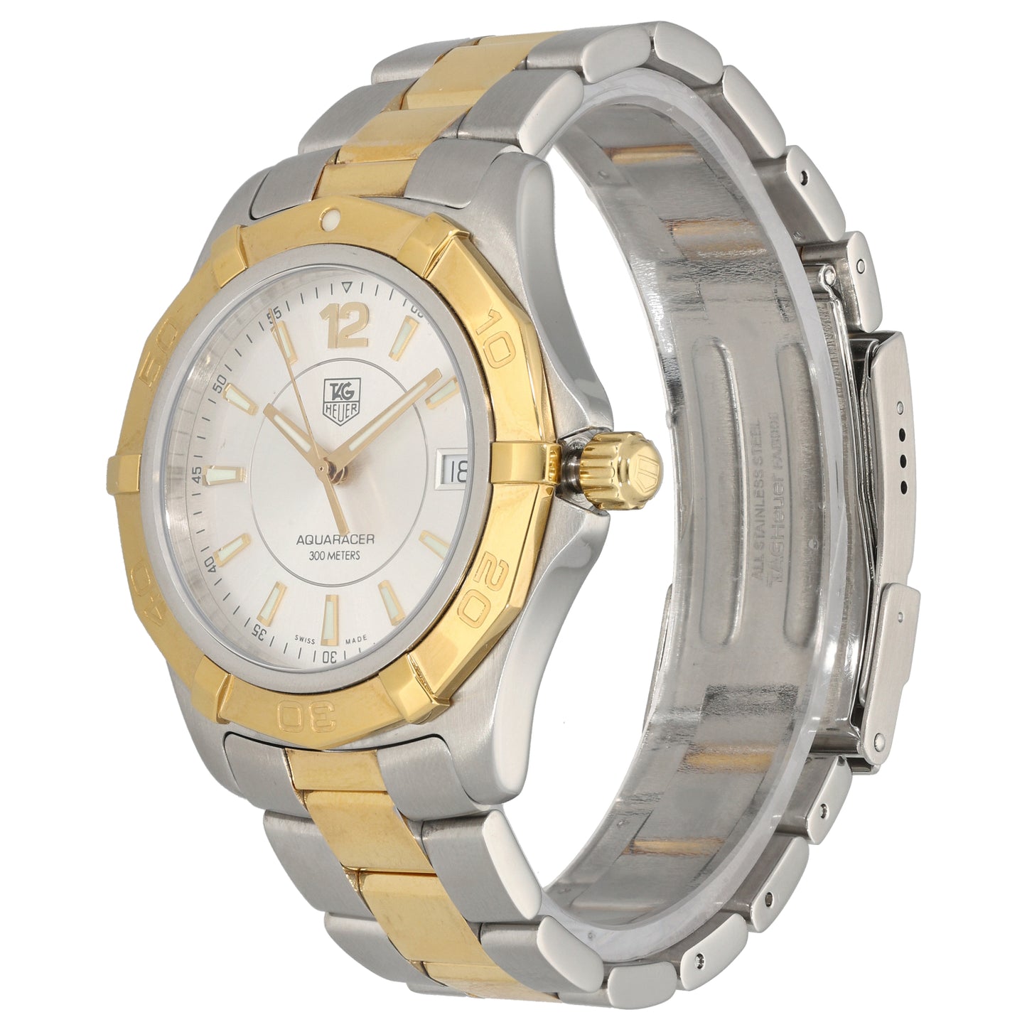 Tag Heuer Aquaracer WAF1120 38mm Bi-Colour Watch