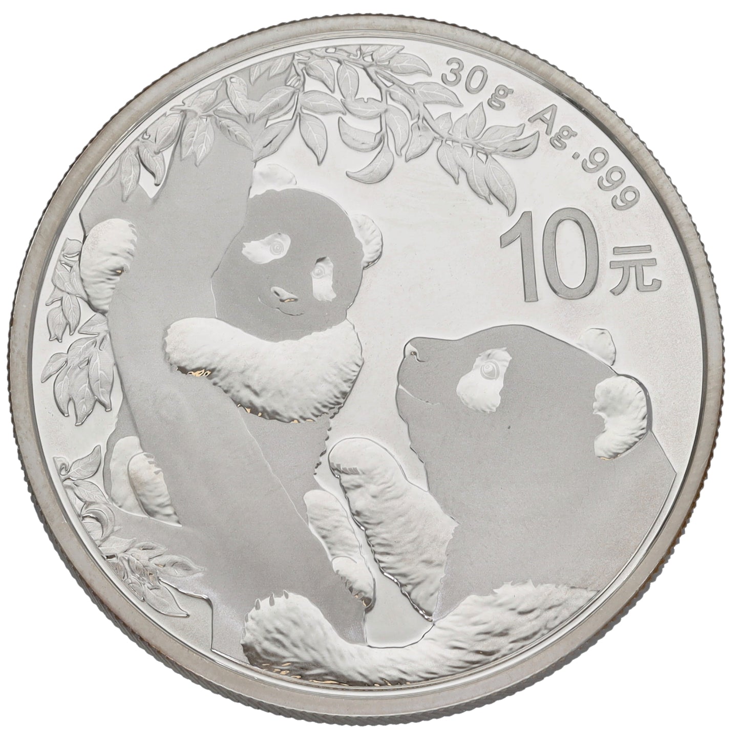 Fine Silver Chinese Panda 30g Coin 2021