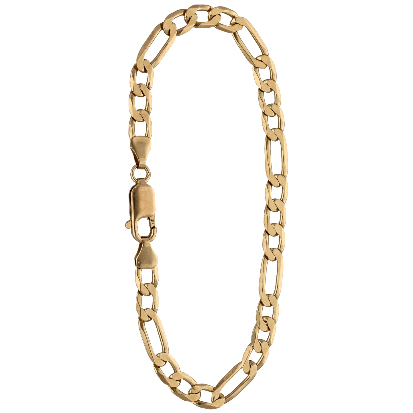 9ct Gold Figaro Bracelet