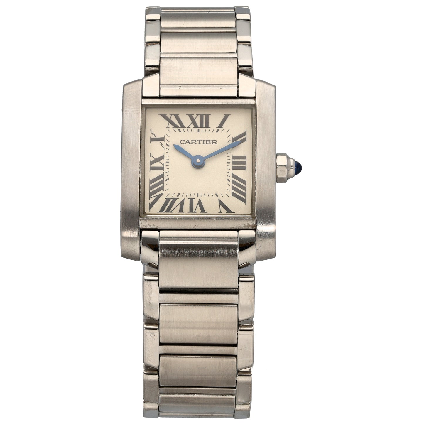 Cartier Tank Francaise 2384 20mm Stainless Steel Watch