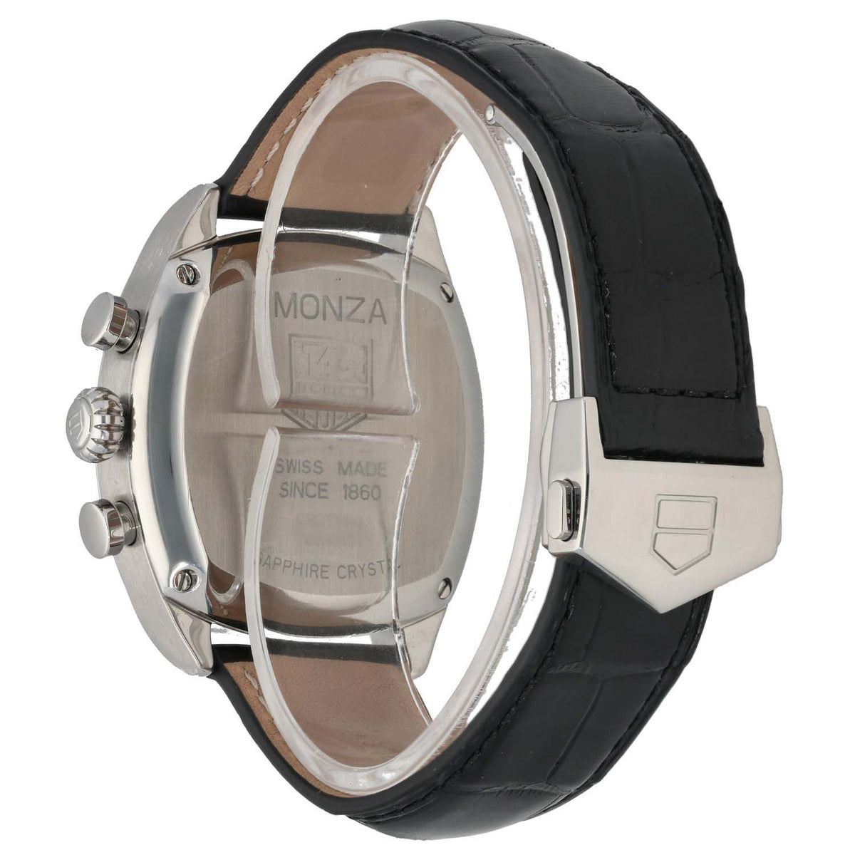 Tag Heuer Monza CR2114-0 37mm Stainless Steel Watch