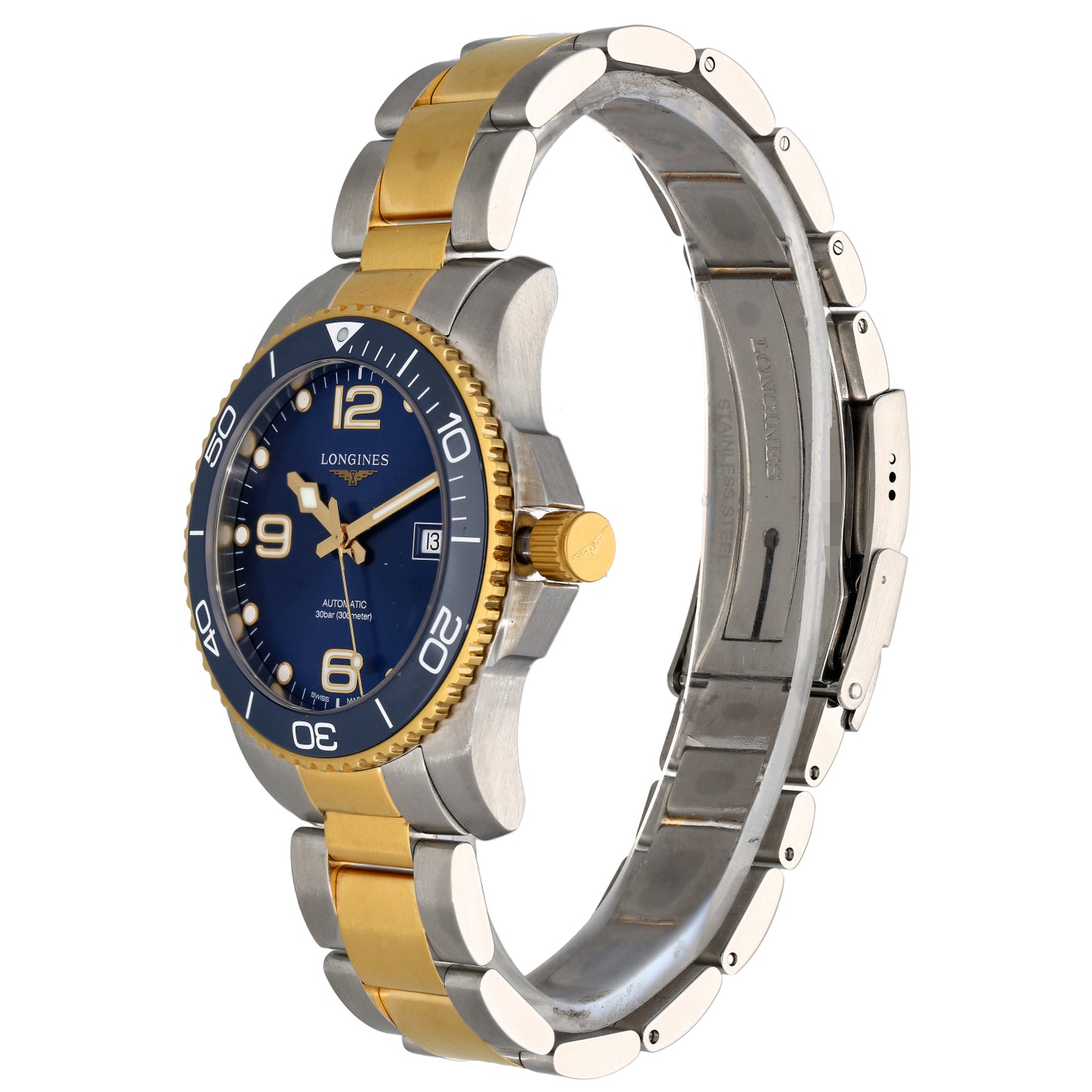 Longines Hydro Conquest L3.781.3 41mm Bi-Colour Watch