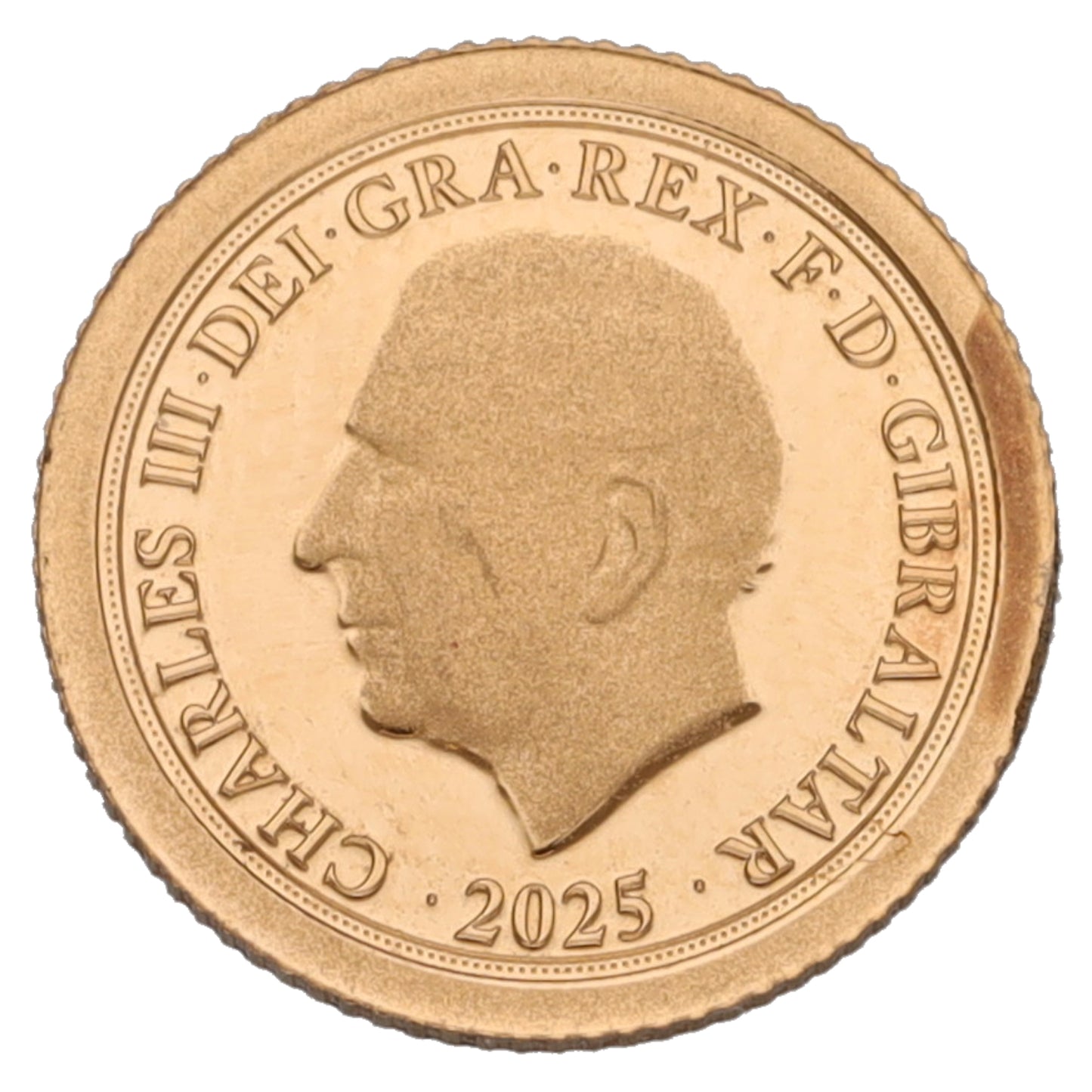 22ct Gold King Charles III Eighth Sovereign Coin 2025