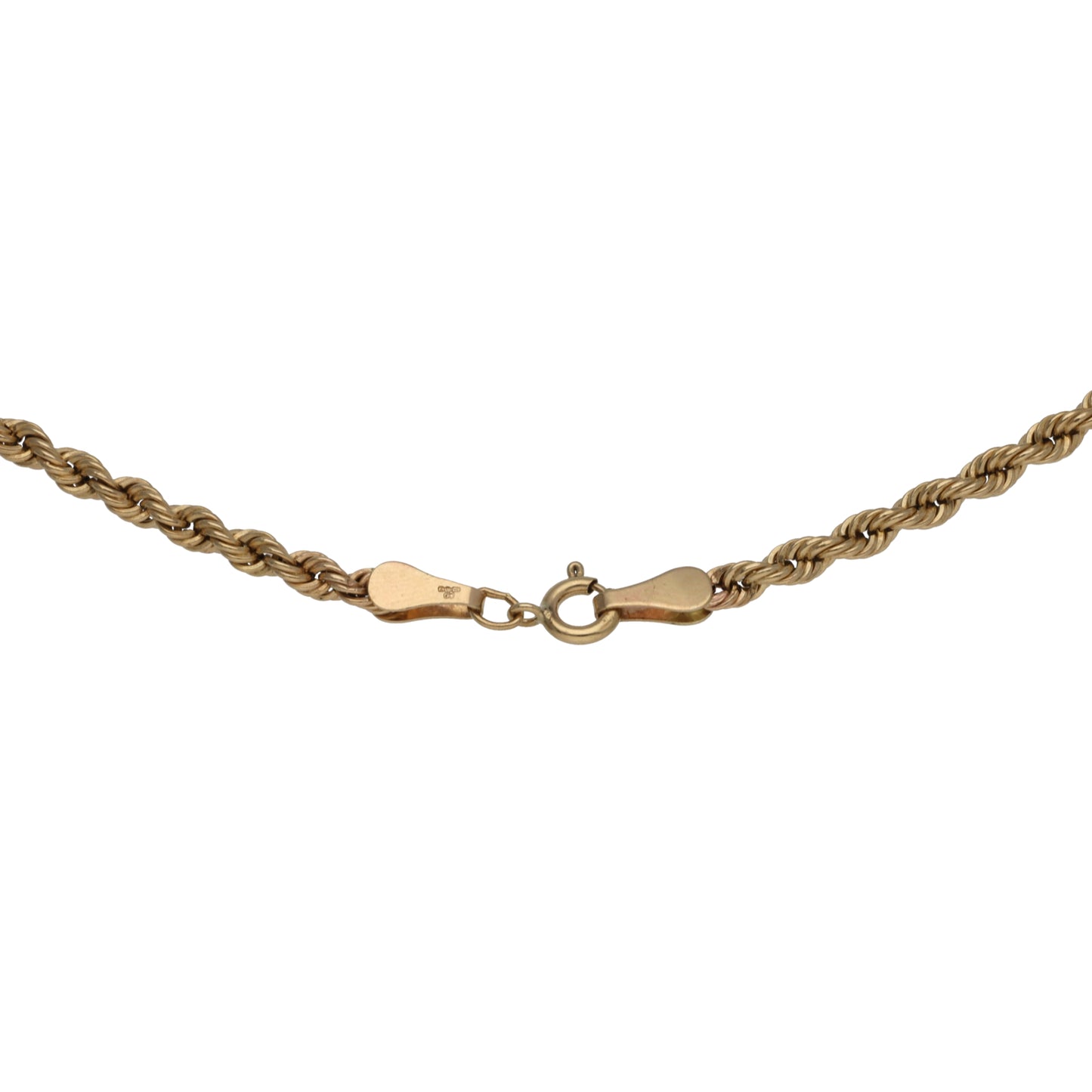 9ct Gold Rope Chain 18"