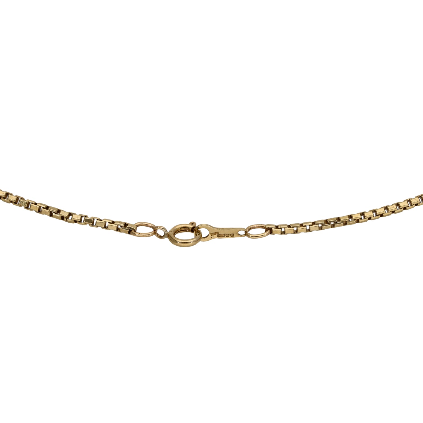 9ct Gold Box Chain 16"