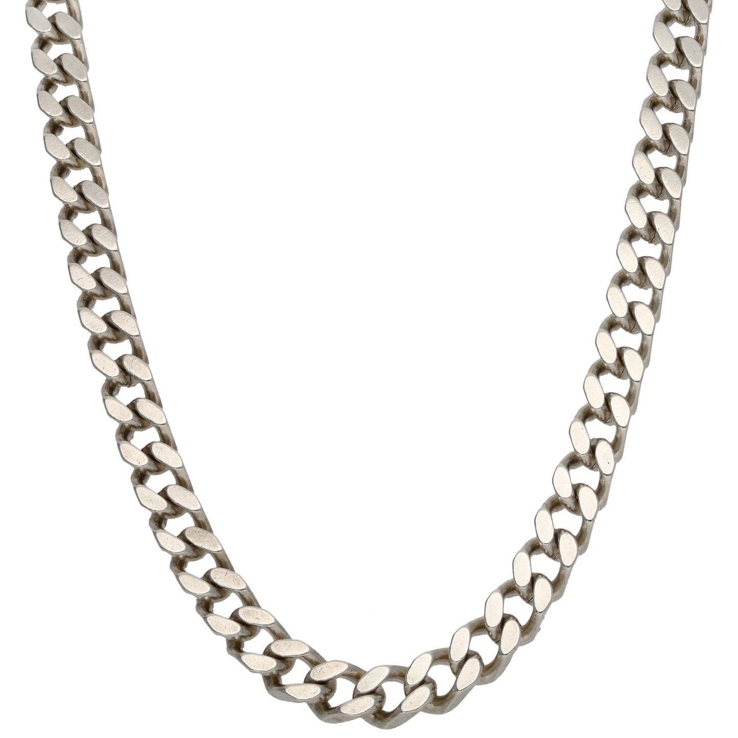 Sterling Silver Curb Chain 22"