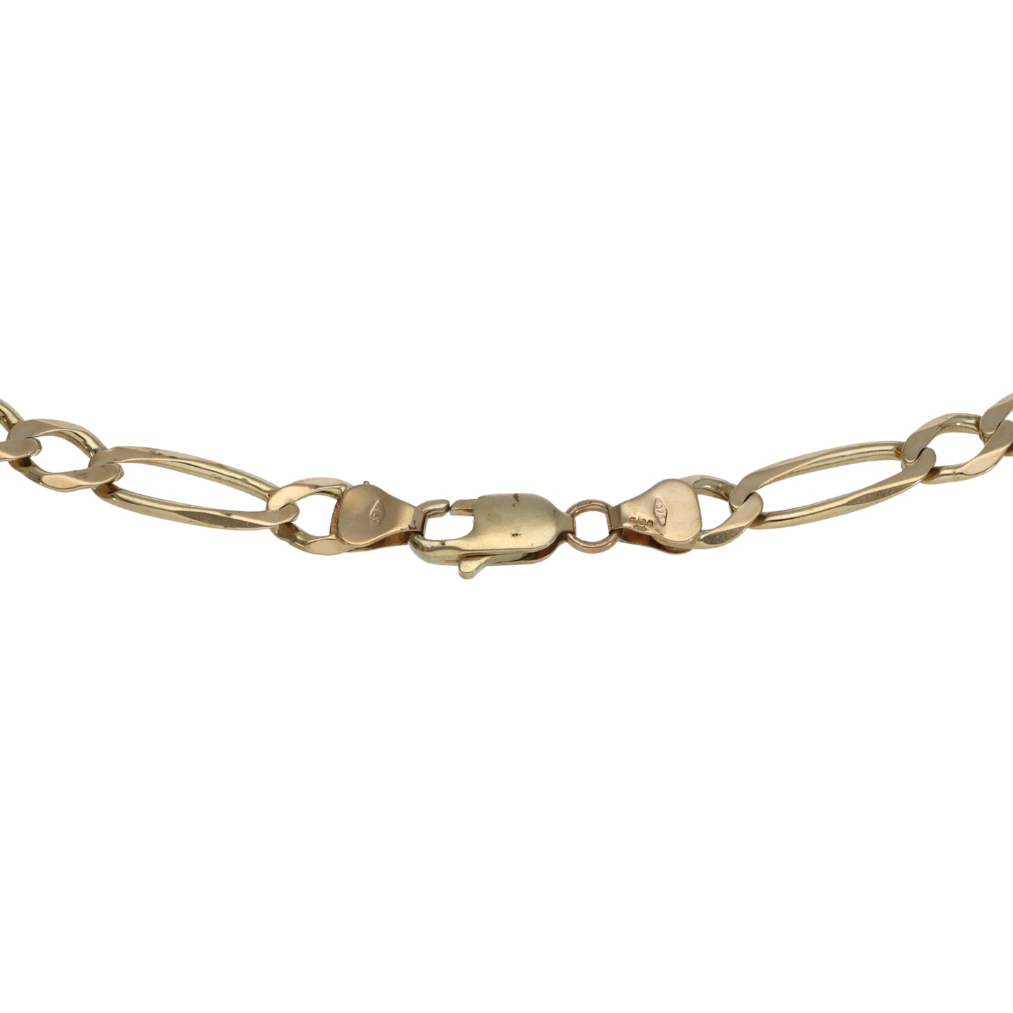 9ct Gold Figaro Chain 18"