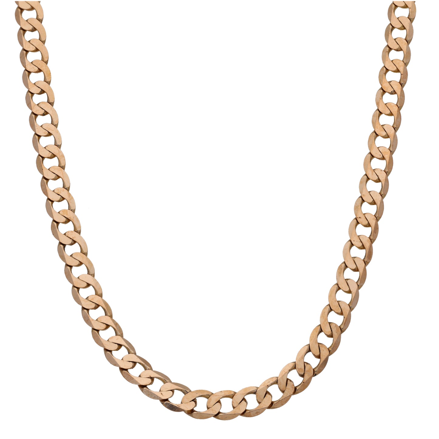 9ct Gold Curb Chain 20"