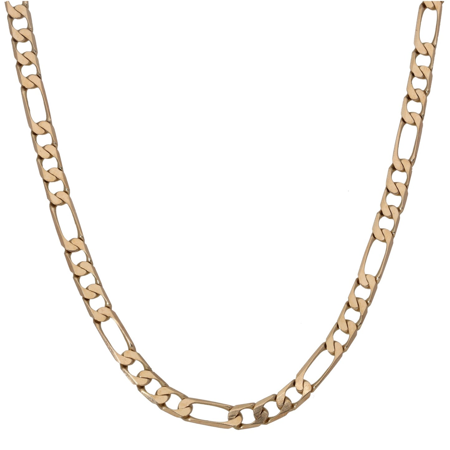 9ct Gold Figaro Chain 24"