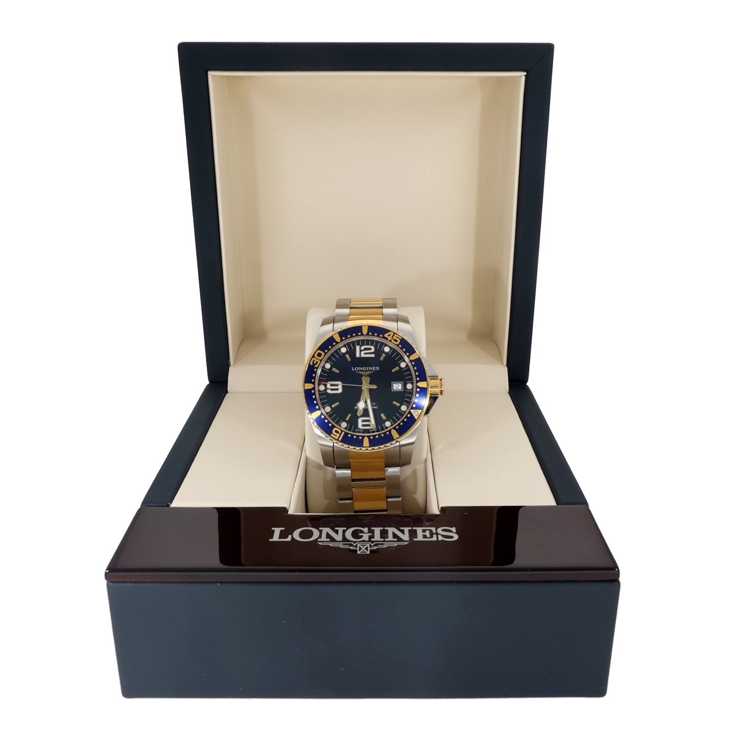 Longines Hydro Conquest L3.742.3 41mm Bi-Colour Watch