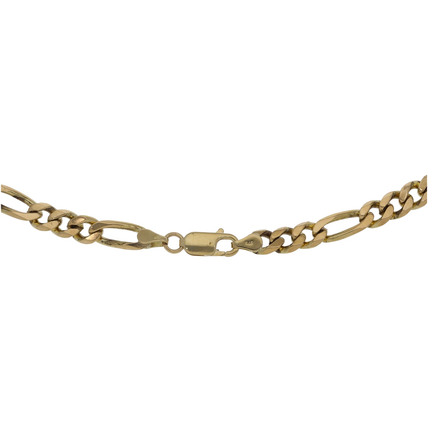 9ct Gold Figaro Chain 20"