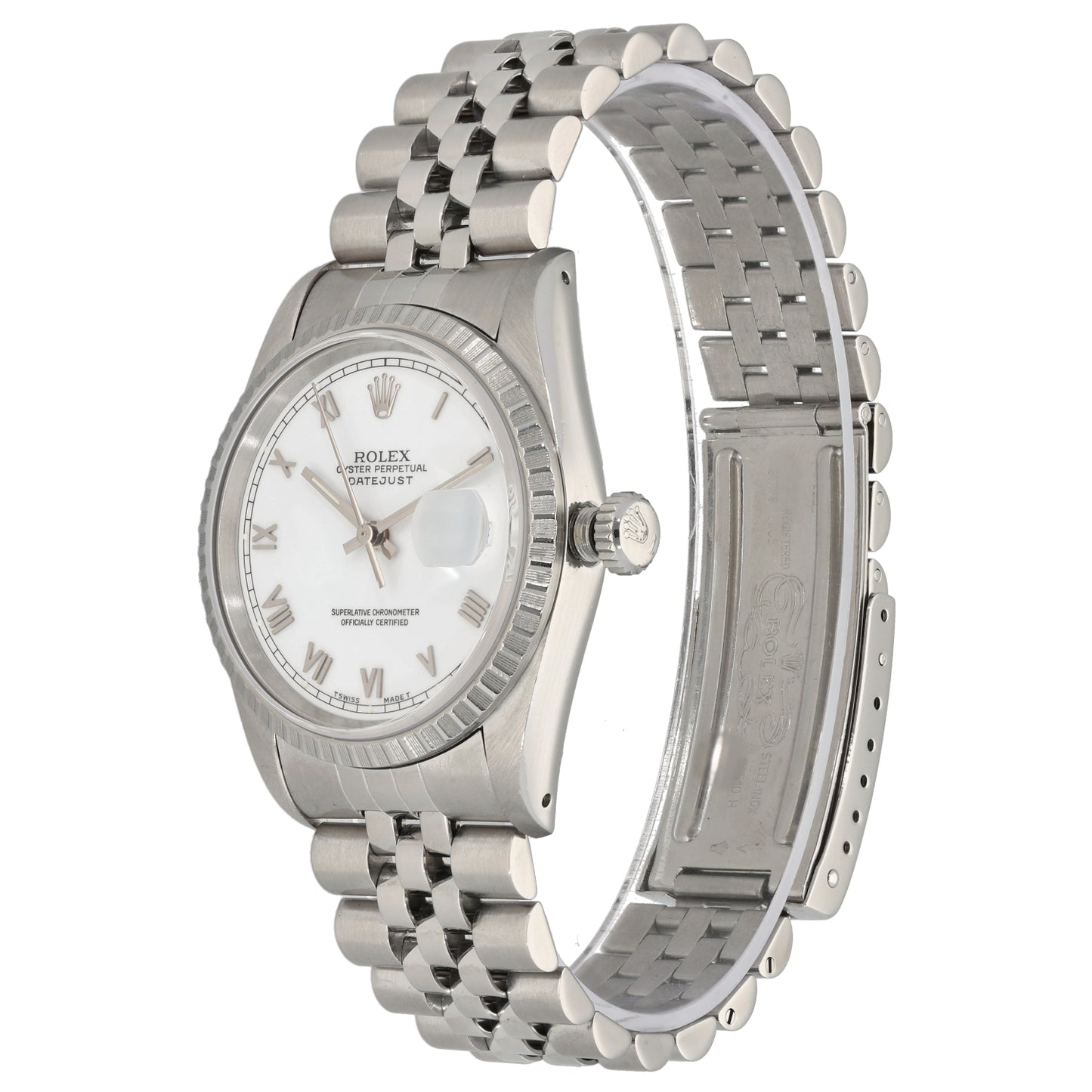 Rolex Datejust 16220 36mm Stainless Steel Watch