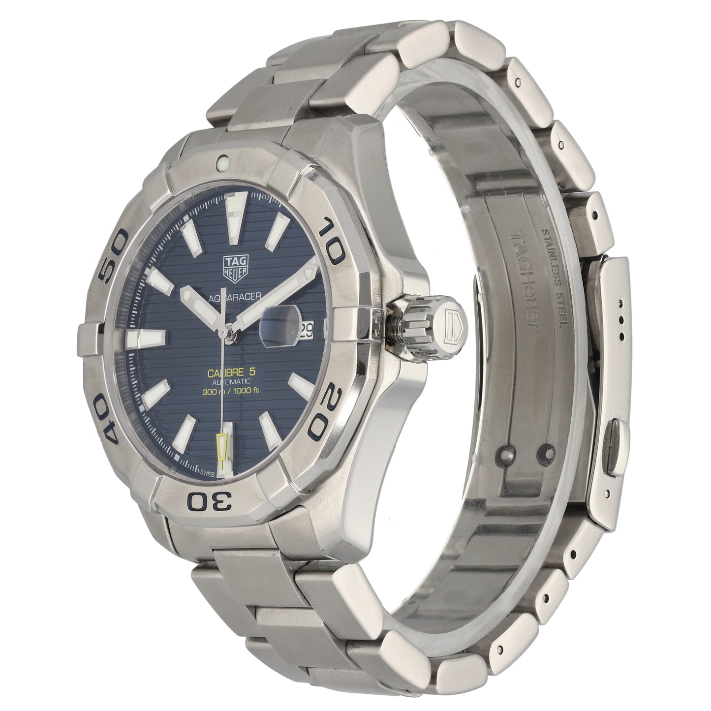 Tag Heuer Aquaracer WAY2012-0 43mm Stainless Steel Watch